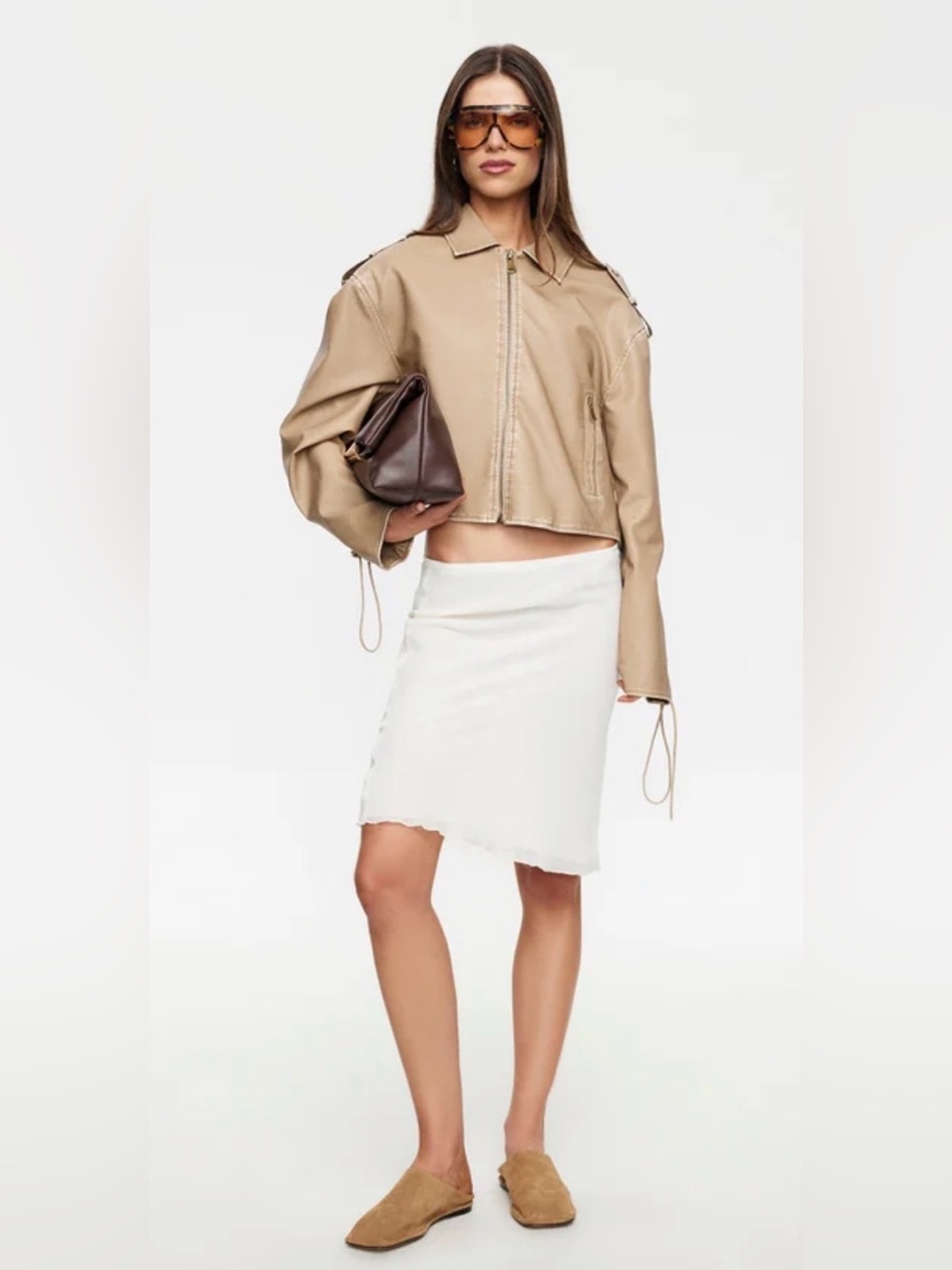 Lioness Shoreline Midi Skirt | pearl A1